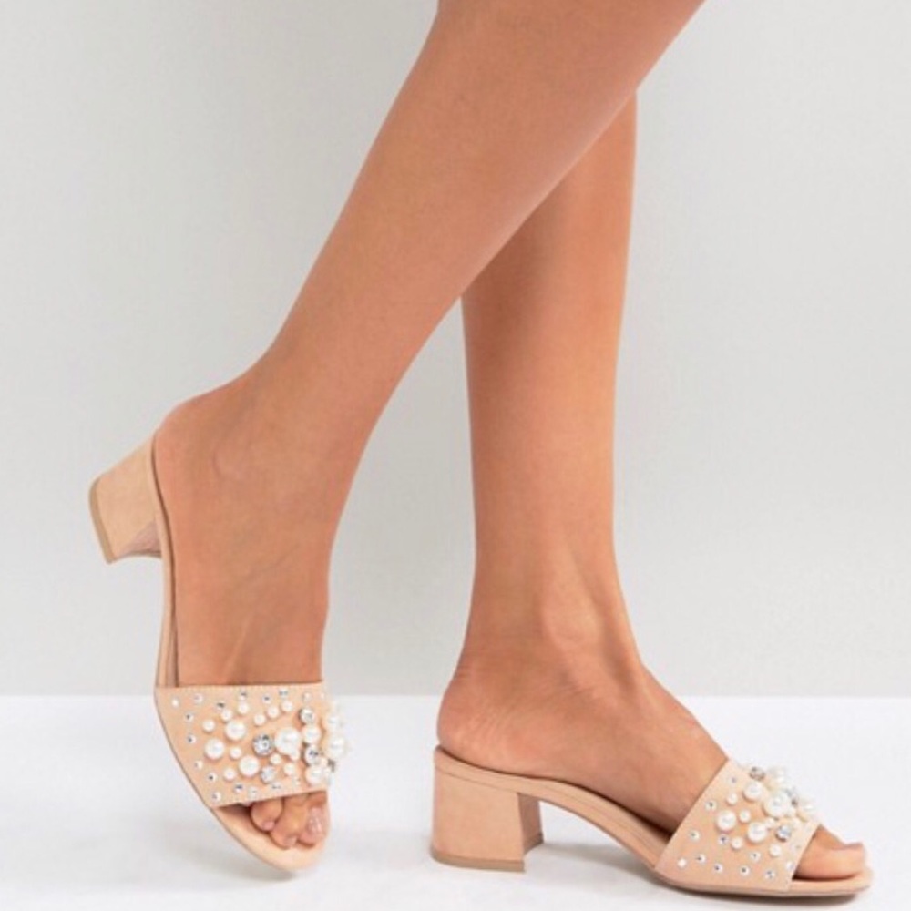 ‘Bella In Rosa’ Dusty Pink Heeled Sandals